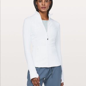 White Lululemon Define Jacket